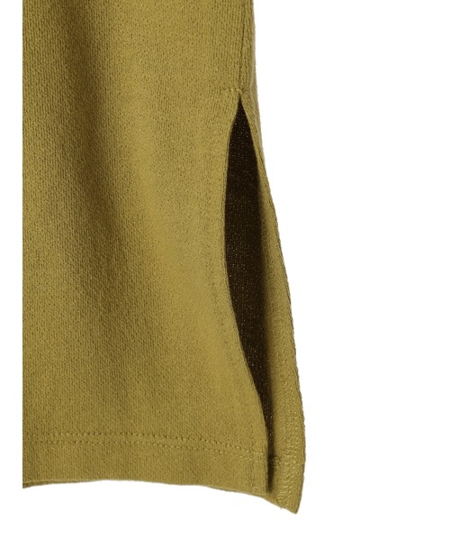 earth music&ecology（アースミュージックアンドエコロジー）の「ナシジジャージノースリーブワンピース（ワンピース・レディース・ダークブラウン/オリーブ/ライトベージュ・FREE）」の5枚目の写真