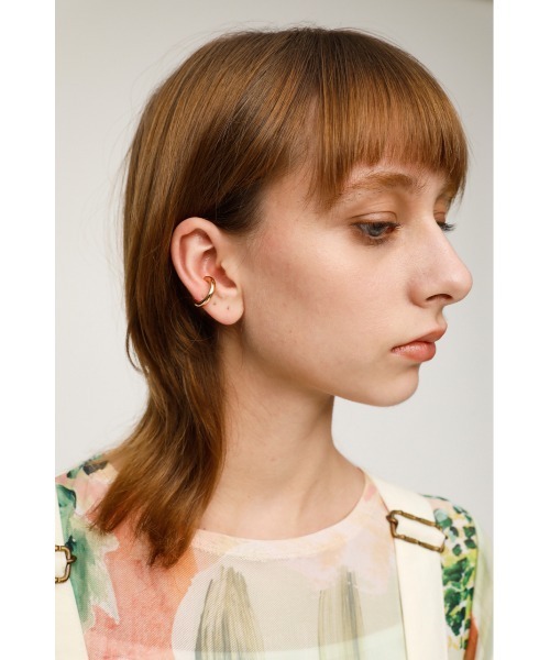 SLY（スライ）の「CHAIN MIX EAR CUFF SET イヤーカフ セット（イヤーカフ・レディース・ゴールド/シルバー・FREE）」の14枚目の写真