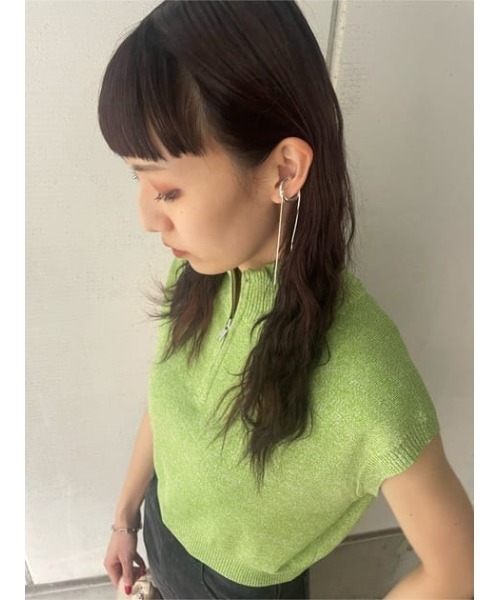 SLY（スライ）の「CHAIN MIX EAR CUFF SET イヤーカフ セット（イヤーカフ・レディース・ゴールド/シルバー・FREE）」の20枚目の写真