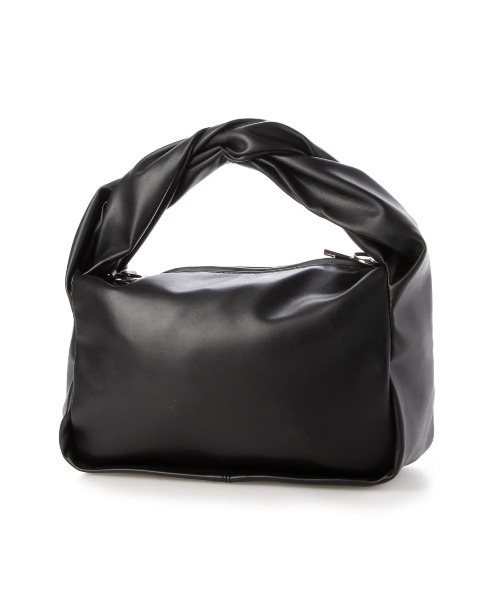 cache cache(カシュ カシュ)の「カシュカシュ cachecache / ツイストハンドル2wayミニショルダー(ショルダーバッグ・レディース・ブラック/ブルー/アイボリー/イエロー・FREE)」の5枚目の写真