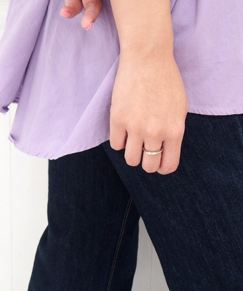 SALON（サロン）の「【日本製】ラインリング（リング・レディース・ゴールド/ゴールド系その他2/ゴールド系その他/シルバー系その他/シルバー系その他2/シルバー・12号）」の13枚目の写真