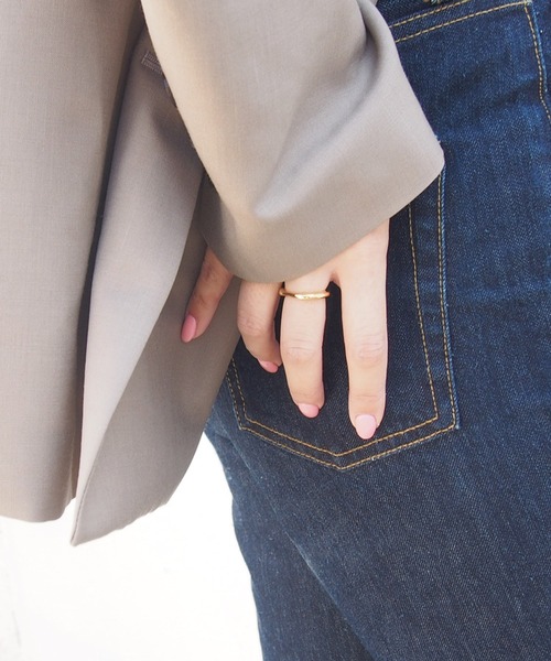 SALON（サロン）の「【日本製】ラインリング（リング・レディース・ゴールド/ゴールド系その他2/ゴールド系その他/シルバー系その他/シルバー系その他2/シルバー・12号）」の22枚目の写真