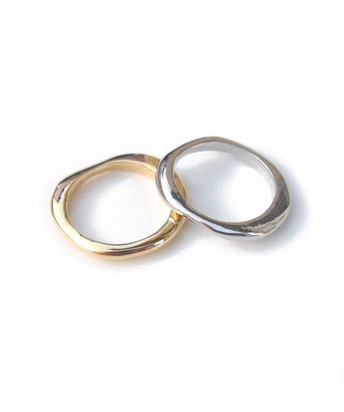SALON（サロン）の「【日本製】ラインリング（リング・レディース・ゴールド/ゴールド系その他2/ゴールド系その他/シルバー系その他/シルバー系その他2/シルバー・12号）」の16枚目の写真