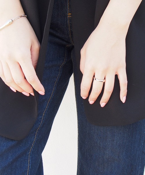 SALON（サロン）の「【日本製】ラインリング（リング・レディース・ゴールド/ゴールド系その他2/ゴールド系その他/シルバー系その他/シルバー系その他2/シルバー・12号）」の11枚目の写真