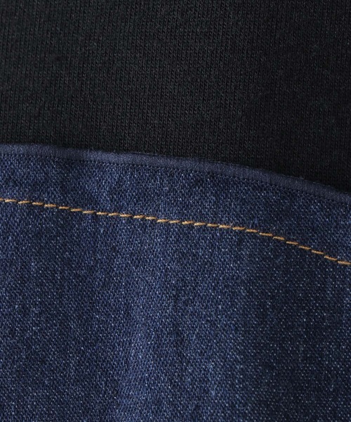 ikka（イッカ）の「【キッズ】マーメイドドッキングワンピース（100~160cm）（ワンピース・キッズ・ネイビー/ブルー・100/110/120/130/140/150/160）」の3枚目の写真