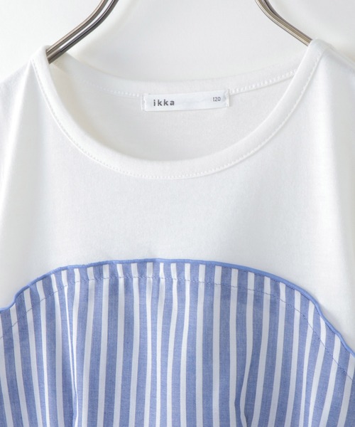 ikka（イッカ）の「【キッズ】マーメイドドッキングワンピース（100~160cm）（ワンピース・キッズ・ネイビー/ブルー・100/110/120/130/140/150/160）」の8枚目の写真