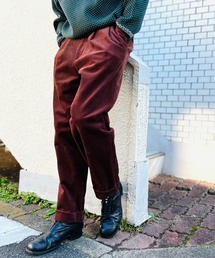 MR.OLIVE | 8W ストレッチコーデュロイ / ツータック テーパード パンツ(スラックス)