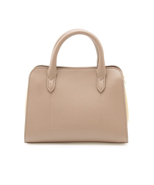 ROPE' PICNIC（ロペピクニック）の「バイカラーミニサイズトート＆ショルダーバッグ（ショルダーバッグ・レディース・ブラック/キナリ/ベージュ系その他・FREE）」の6枚目の写真