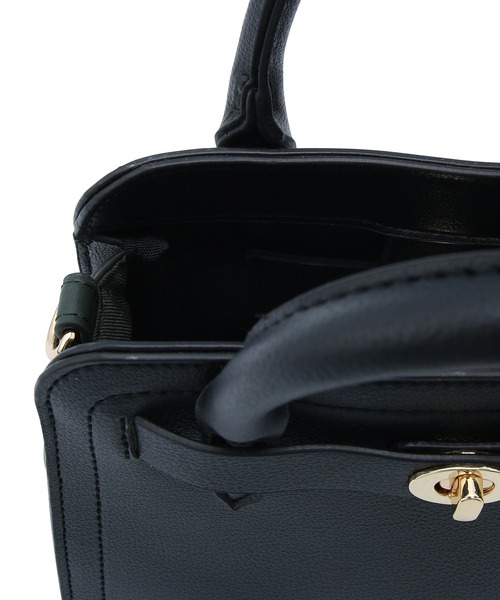 ROPE' PICNIC（ロペピクニック）の「バイカラーミニサイズトート＆ショルダーバッグ（ショルダーバッグ・レディース・ブラック/キナリ/ベージュ系その他・FREE）」の10枚目の写真