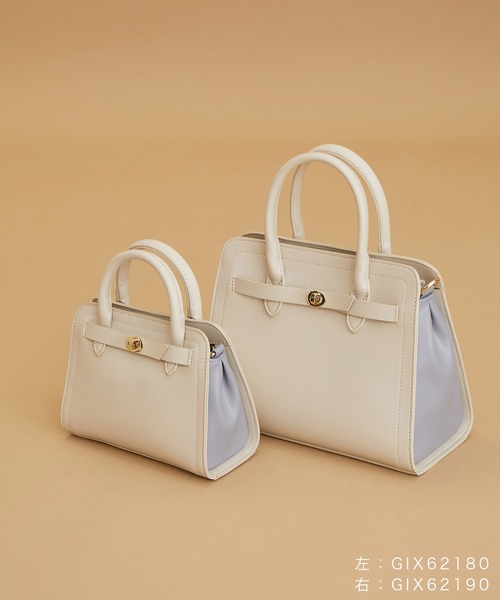 ROPE' PICNIC（ロペピクニック）の「バイカラーミニサイズトート＆ショルダーバッグ（ショルダーバッグ・レディース・ブラック/キナリ/ベージュ系その他・FREE）」の21枚目の写真