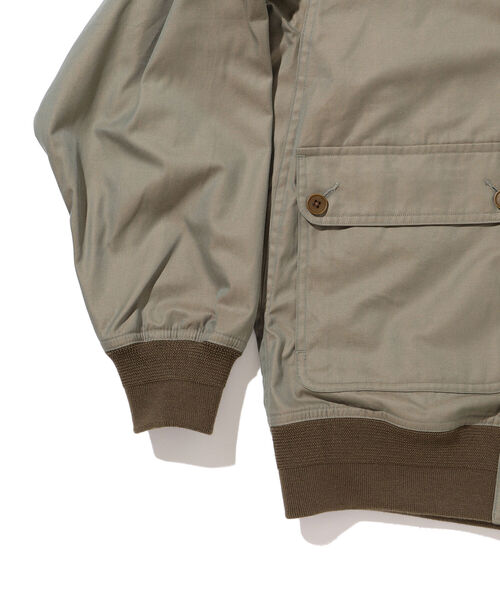 HAVERSACK(ハバーザック)の「HAVERSACK × fennica / 別注 Stand Collar Blouson スタンドカラーブルゾン(ブルゾン・メンズ・ネイビー/カーキ・MEDIUM/LARGE)」の20枚目の写真