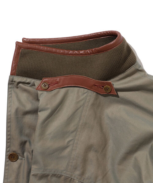 HAVERSACK(ハバーザック)の「HAVERSACK × fennica / 別注 Stand Collar Blouson スタンドカラーブルゾン(ブルゾン・メンズ・ネイビー/カーキ・MEDIUM/LARGE)」の21枚目の写真