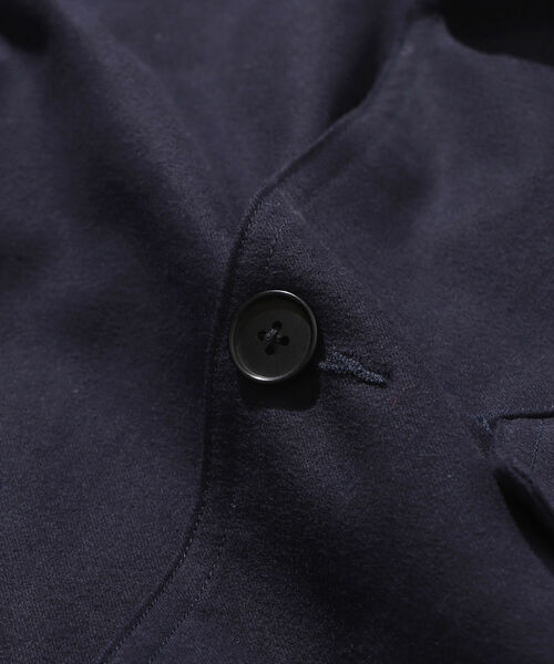 HAVERSACK(ハバーザック)の「HAVERSACK × fennica / 別注 Stand Collar Blouson スタンドカラーブルゾン(ブルゾン・メンズ・ネイビー/カーキ・MEDIUM/LARGE)」の9枚目の写真