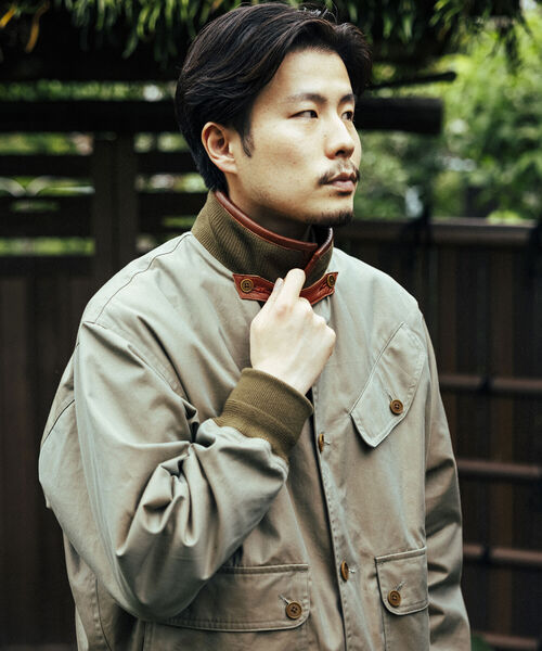 HAVERSACK(ハバーザック)の「HAVERSACK × fennica / 別注 Stand Collar Blouson スタンドカラーブルゾン(ブルゾン・メンズ・ネイビー/カーキ・MEDIUM/LARGE)」の19枚目の写真