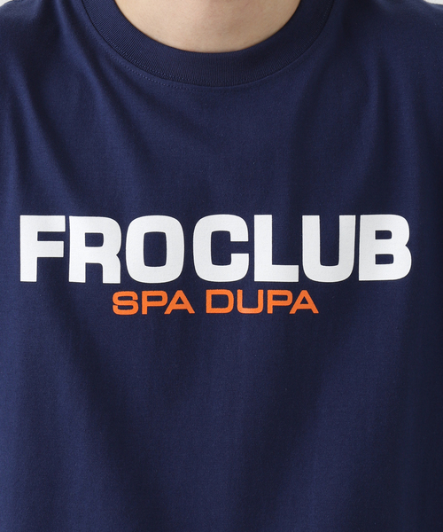 417 EDIFICE(フォーワンセブンエディフィス)の「【FROCLUB / フロ クラブ】別注 プリントTシャツ(Tシャツ/カットソー・メンズ・ホワイト/ホワイト×ホワイト/ホワイト系その他/ダークブルー/コバルトブルー/ネイビー・MEDIUM/LARGE)」の16枚目の写真