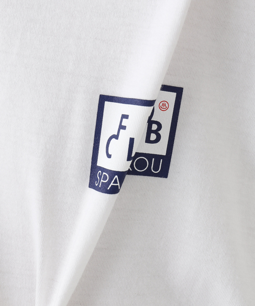 417 EDIFICE(フォーワンセブンエディフィス)の「【FROCLUB / フロ クラブ】別注 プリントTシャツ(Tシャツ/カットソー・メンズ・ホワイト/ホワイト×ホワイト/ホワイト系その他/ダークブルー/コバルトブルー/ネイビー・MEDIUM/LARGE)」の11枚目の写真