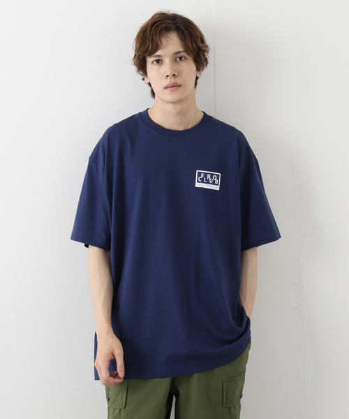 417 EDIFICE(フォーワンセブンエディフィス)の「【FROCLUB / フロ クラブ】別注 プリントTシャツ(Tシャツ/カットソー・メンズ・ホワイト/ホワイト×ホワイト/ホワイト系その他/ダークブルー/コバルトブルー/ネイビー・MEDIUM/LARGE)」の12枚目の写真