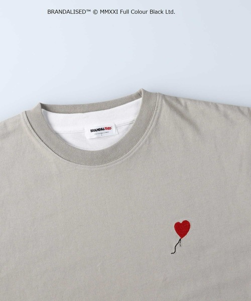 Right-on(ライトオン)の「【BRANDALISED】レイヤードロンT(アンサンブル・メンズ・ベージュ/パープル/ブラック・M/L/XL)」の8枚目の写真