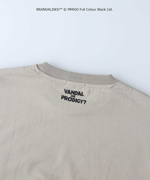 Right-on(ライトオン)の「【BRANDALISED】レイヤードロンT(アンサンブル・メンズ・ベージュ/パープル/ブラック・M/L/XL)」の13枚目の写真
