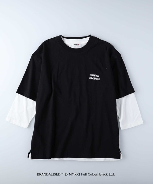 Right-on(ライトオン)の「【BRANDALISED】レイヤードロンT(アンサンブル・メンズ・ベージュ/パープル/ブラック・M/L/XL)」の17枚目の写真