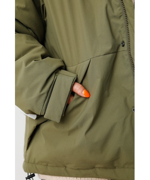 RODEO CROWNS WIDE BOWL(ロデオクラウンズワイドボウル)の「Arctic中綿ジャケット(ダウンジャケット/コート・レディース・アイボリー/カーキ/ピンク/ブラック・SMALL/MEDIUM)」の14枚目の写真