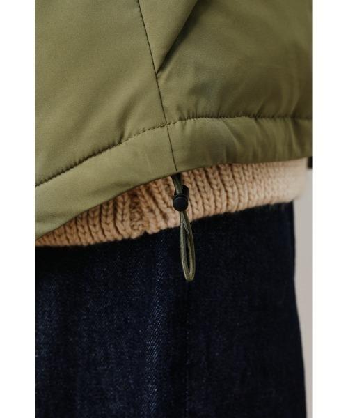 RODEO CROWNS WIDE BOWL(ロデオクラウンズワイドボウル)の「Arctic中綿ジャケット(ダウンジャケット/コート・レディース・アイボリー/カーキ/ピンク/ブラック・SMALL/MEDIUM)」の8枚目の写真