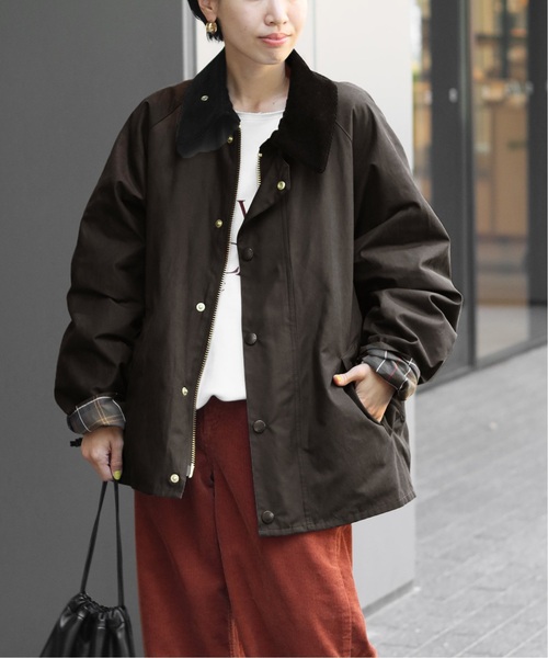 新品 Barbour×relume 別注ブルゾン TRANSPORTバブアー＊黒 Barbour（バブアー）の「○《追加》【BARBOUR/バブアー】RELUME