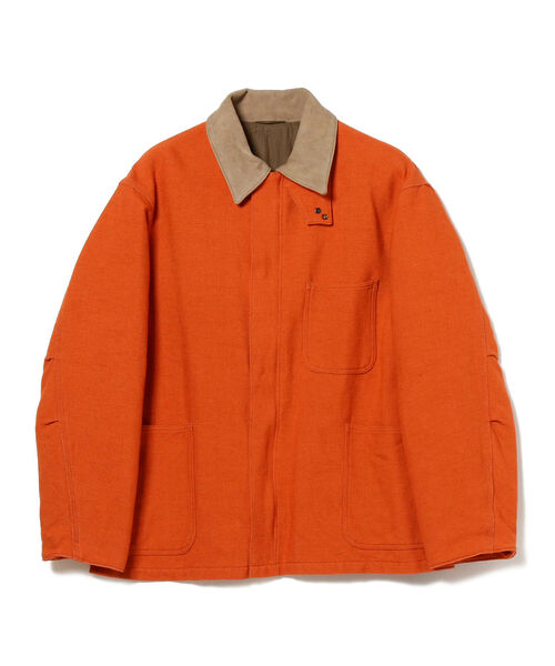 Kaptain Sunshine（キャプテン サンシャイン）の「KAPTAIN SUNSHINE / Duck Chore Jacket（ブルゾン・メンズ・オレンジ/ナチュラル・38/40/36）」の9枚目の写真