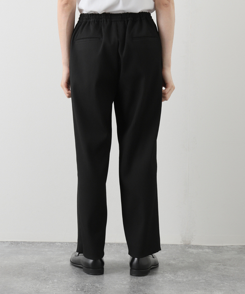 EDIFICE LA BOUCLE（エディフィスラブークル）の「【LA BOUCLE / ラブークル】1タックイージーコードストライプ（その他パンツ・メンズ・ブラック/ブラウン・2/1/3）」の10枚目の写真