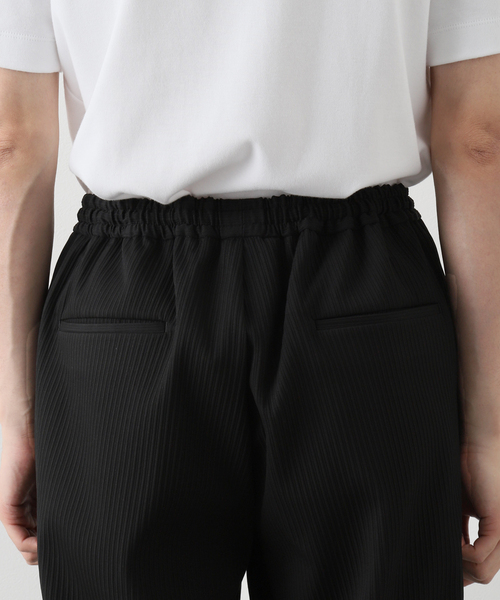 EDIFICE LA BOUCLE（エディフィスラブークル）の「【LA BOUCLE / ラブークル】1タックイージーコードストライプ（その他パンツ・メンズ・ブラック/ブラウン・2/1/3）」の12枚目の写真