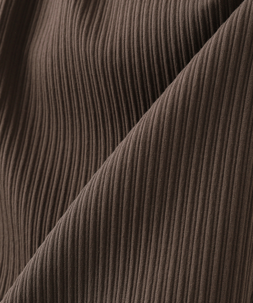 EDIFICE LA BOUCLE（エディフィスラブークル）の「【LA BOUCLE / ラブークル】1タックイージーコードストライプ（その他パンツ・メンズ・ブラック/ブラウン・2/1/3）」の21枚目の写真