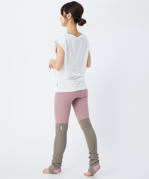 Julier Yoga and Relax(ジュリエヨガアンドリラックス)の「Julier Ecocoベア天竺チュニック(チュニック・レディース・キャメル/ネイビー/ホワイト/イエロー・1/0)」の22枚目の写真