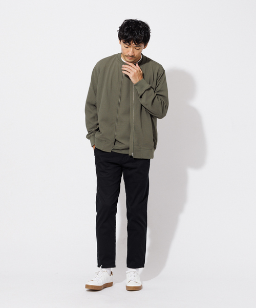 ABAHOUSE GRAY(アバハウスグレイ)の「【2点セット】フクレジャガード レイヤード ベスト/ロングTシャツ(アンサンブル・メンズ・ブラック/カーキ/グレイッシュベージュ/グレイッシュブルー・46/48)」の7枚目の写真