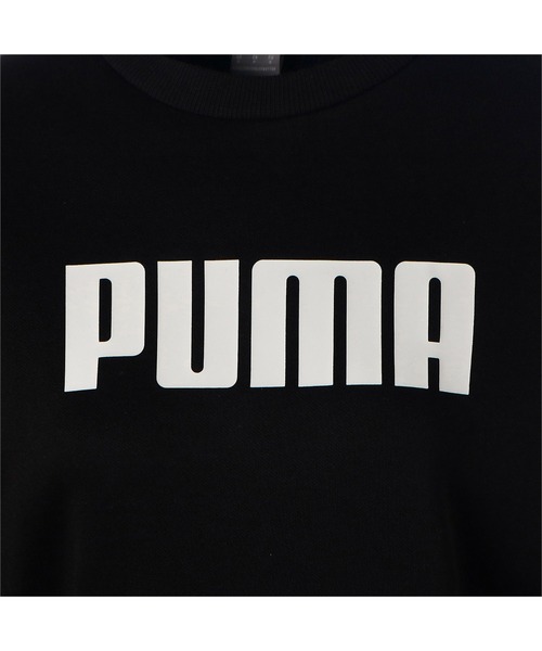 PUMA（プーマ）の「PUMA プーマ ウィメンズ ESS プーマ クルー スウェット（スウェット・レディース・ブラック・MEDIUM/X-SMALL/SMALL/X-LARGE/LARGE）」の4枚目の写真