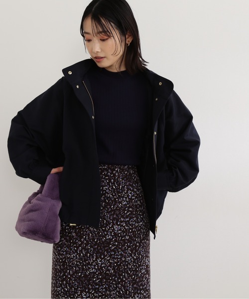 NATURAL BEAUTY BASIC(ナチュラルビューティーベーシック)の「ドルマンマウンテンパーカー(マウンテンパーカー・レディース・ベージュ/ネイビー/カーキ・SMALL/MEDIUM)」の18枚目の写真