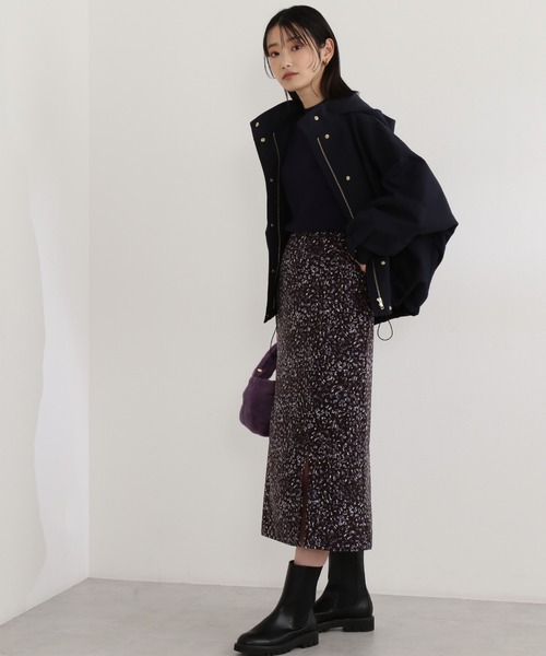 NATURAL BEAUTY BASIC(ナチュラルビューティーベーシック)の「ドルマンマウンテンパーカー(マウンテンパーカー・レディース・ベージュ/ネイビー/カーキ・SMALL/MEDIUM)」の20枚目の写真