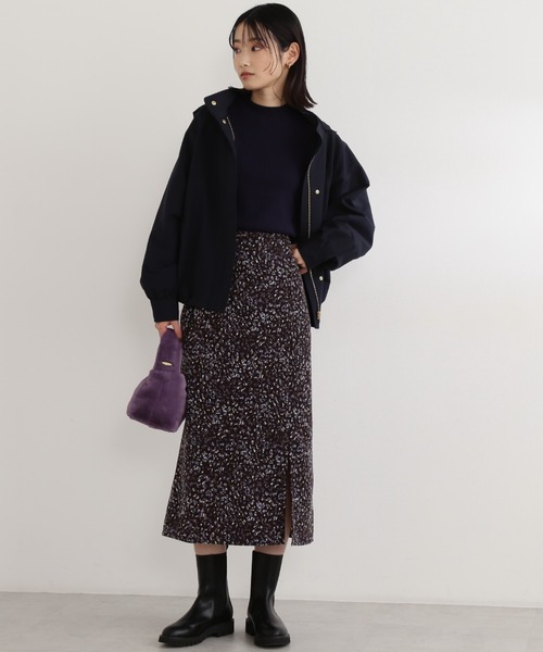 NATURAL BEAUTY BASIC(ナチュラルビューティーベーシック)の「ドルマンマウンテンパーカー(マウンテンパーカー・レディース・ベージュ/ネイビー/カーキ・SMALL/MEDIUM)」の21枚目の写真