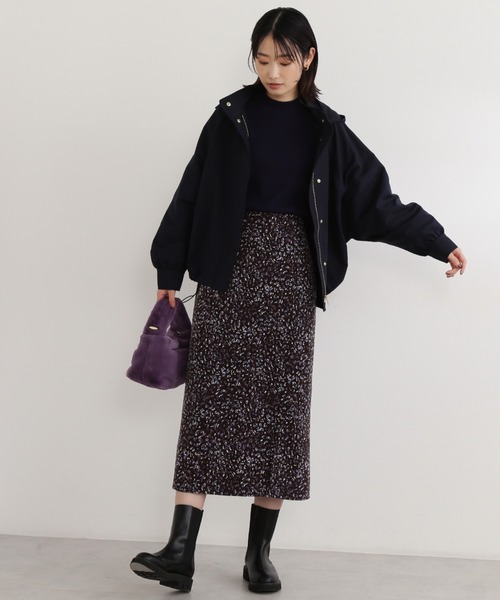 NATURAL BEAUTY BASIC(ナチュラルビューティーベーシック)の「ドルマンマウンテンパーカー(マウンテンパーカー・レディース・ベージュ/ネイビー/カーキ・SMALL/MEDIUM)」の22枚目の写真