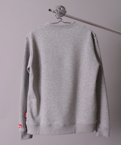 LUXE/R(ラグジュ)の「(RM)【ユニセックス】【LUXE/R】くまさん 同色 エンボス加工 スウェット プルオーバー(スウェット・メンズ・グレー/ブラック/ホワイト・LARGE/MEDIUM)」の19枚目の写真