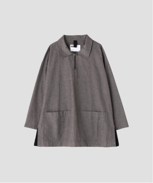 MHL.（エムエイチエル）の「MELANGE COTTON CHAMBRAY（シャツ/ブラウス