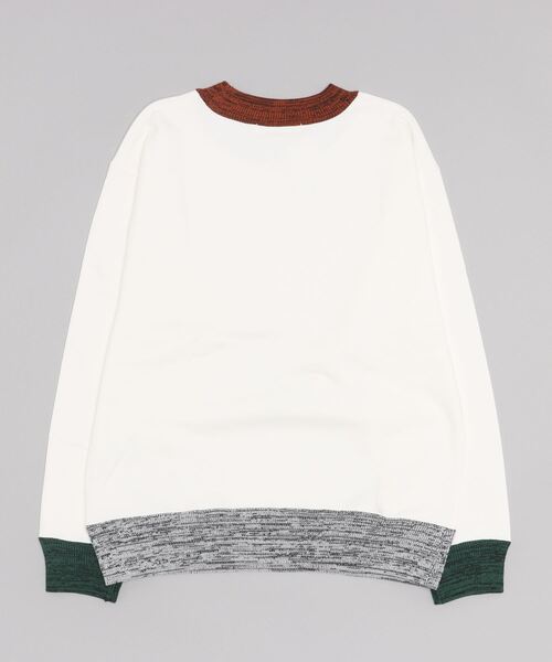 TOGA VIRILIS（トーガ ビリリース）の「Knit rib sweatshirt SP（スウェット・メンズ・ブラック/ホワイト・46/48）」の17枚目の写真