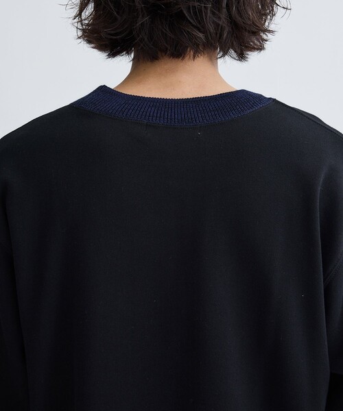 TOGA VIRILIS（トーガ ビリリース）の「Knit rib sweatshirt SP（スウェット・メンズ・ブラック/ホワイト・46/48）」の18枚目の写真