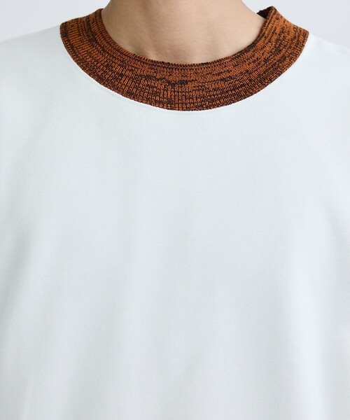 TOGA VIRILIS（トーガ ビリリース）の「Knit rib sweatshirt SP（スウェット・メンズ・ブラック/ホワイト・46/48）」の11枚目の写真