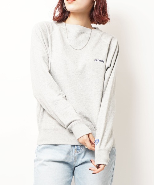 トレーナー スウェット ORCIVAL / Light French Terry Boat Neck Sweat レディース ORCIVAL トレーナー スウェット / Light French Terry Boat Neck