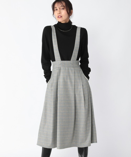 BARNYARDSTORM（バンヤードストーム）の「BARNYARDSTORM / 【WEB限定】サス付きフレアスカート（スカート・レディース・レッド/ブルー・S/M/XS）」の6枚目の写真