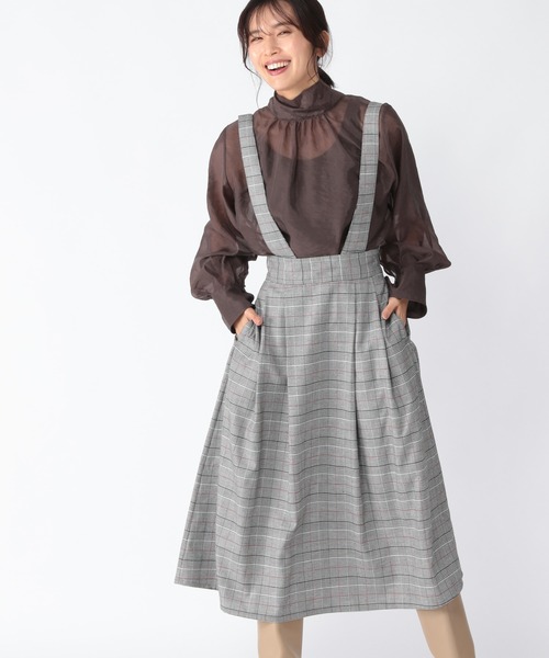 BARNYARDSTORM（バンヤードストーム）の「BARNYARDSTORM / 【WEB限定】サス付きフレアスカート（スカート・レディース・レッド/ブルー・S/M/XS）」の16枚目の写真