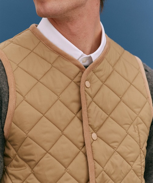 LAVENHAM（ラベンハム）の「Thornham Mens / ソーンハム メンズ（ベスト・メンズ・ベージュ系その他/ブラック/イエロー/オリーブ/ネイビー/オフホワイト/ベージュ系その他3/ダークブラック/パープル/ベージュ系その他2・L/M/S/XL/XXL/XS）」の13枚目の写真