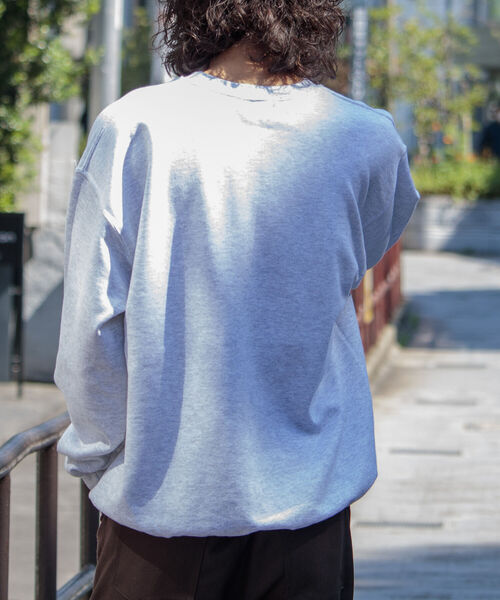 GLOSTER(グロスター)の「【GLOSTER/グロスター】ジュラシック クルーネックスウェット 裏起毛 プルオーバー プリント(スウェット・メンズ・ベージュ/グレー/オフホワイト・M/L)」の18枚目の写真