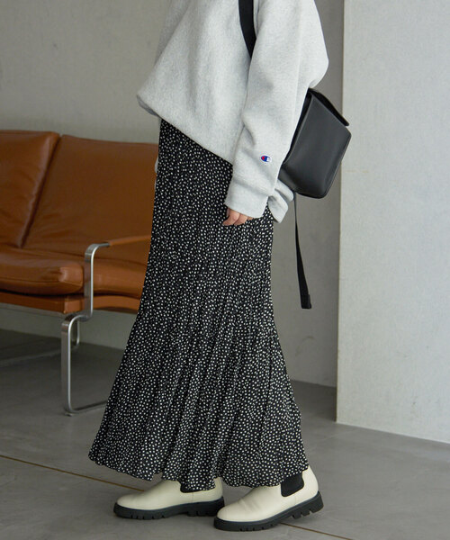 2025AW SLOBEIENA ドットプリーツスカート ドットプリーツスカート（その他スカート）｜SLOBE IENA（スローブ