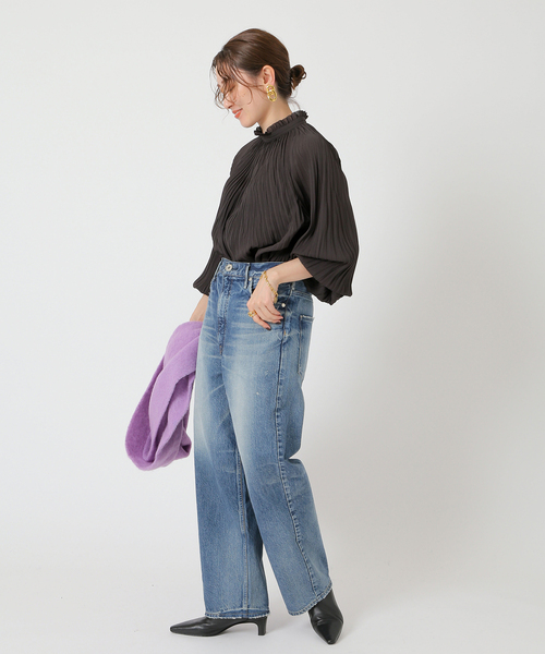 IENA - 新品:IENA ランダムプリーツブラウス IENA（イエナ）の「ランダムプリーツブラウス（シャツ/ブラウス